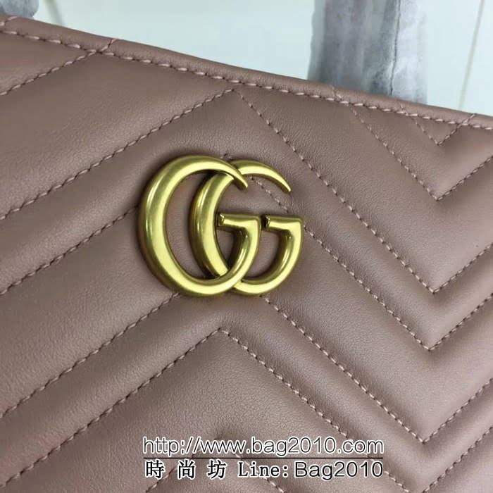 GUCCI古馳原單 新款專櫃品質原單貨實物實拍448054祼粉手提挎包 HY1253